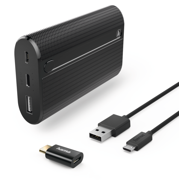 

Портативный аккумулятор HAMA X7 7800mAh Black