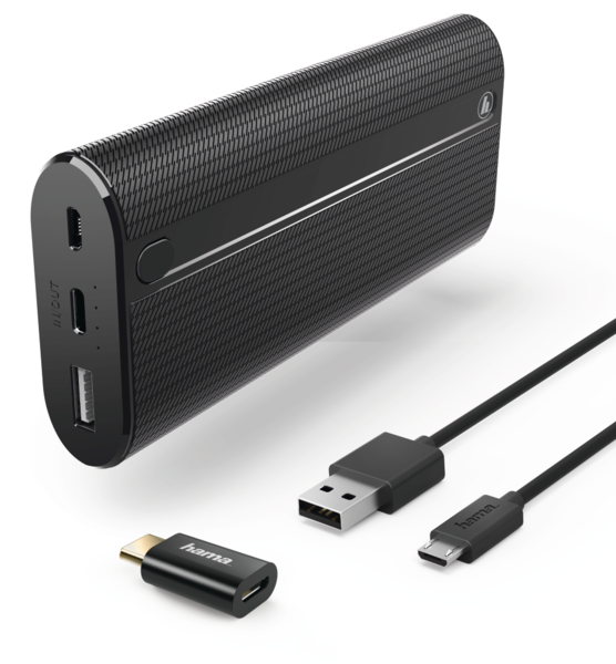 

Портативный аккумулятор HAMA X13 13000mAh Black