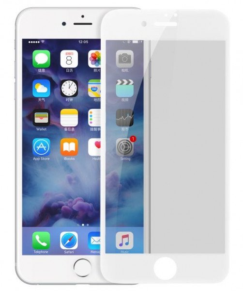 

Стекло Baseus для iPhone 7/8 Plus 0.23mm Full Cover Privacy White