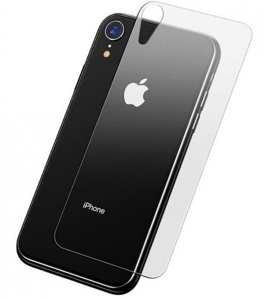 Акція на Стекло Baseus для iPhone XR 0.3mm Full rear protector Transparent від MOYO