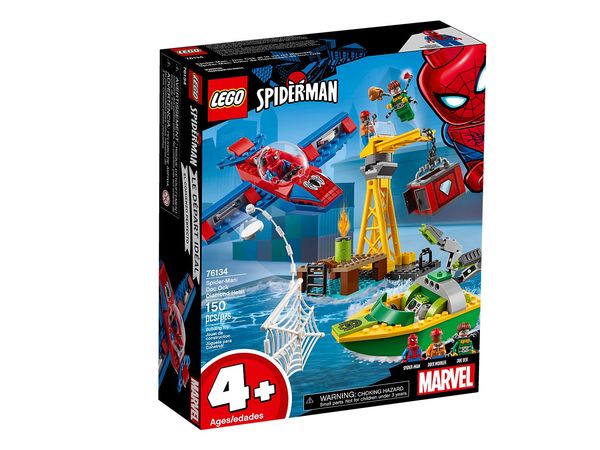 

Конструктор LEGO Super Heroes Человек-Паук: похищение бриллиантов Доктором Осьминогом (76134)
