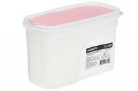  Контейнер для сипучих Ardesto Fresh рожевий 1,2 л (AR1212PP) 