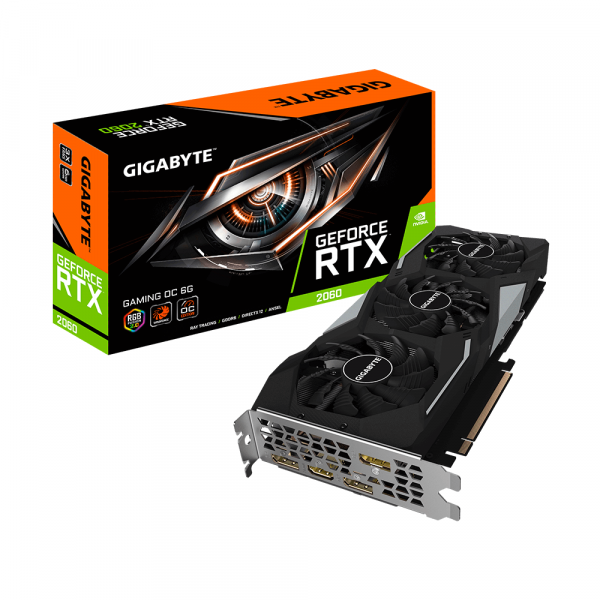 

Видеокарта GIGABYTE GeForce RTX2060 6GB GDDR6 Gaming OC (GV-N2060GAMING_OC-6GD)