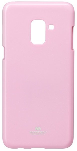 

Чехол Goospery для Galaxy A8 2018 (A530) Jelly Case Pink