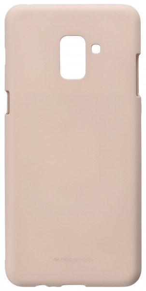

Чехол Goospery для Galaxy A8+ 2018 (A730) SF Jelly Pink Sand