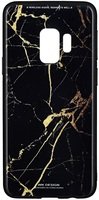 Чехол WK для Galaxy S9 (G960) Marble BK/GD