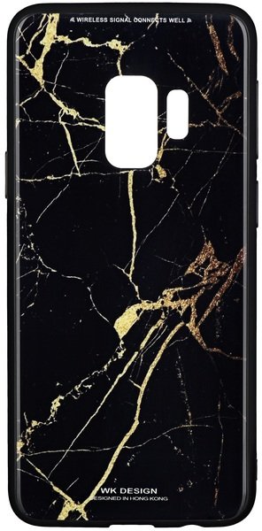 

Чехол WK для Galaxy S9 (G960) Marble BK/GD