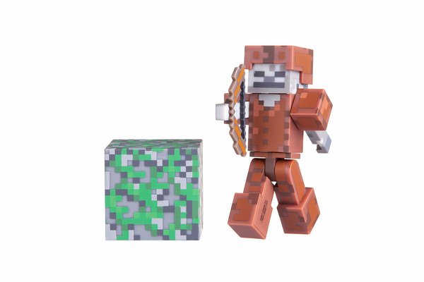 

Игровая фигурка Jazwares Minecraft Скелет в кожаной броне серия 3 (16487M)