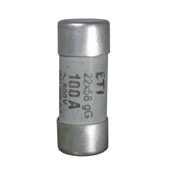

Предохранитель ETI CH 22X58 gG 100A, 500V