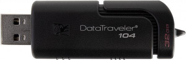 

Накопитель USB 2.0 KINGSTON DataTraveler 104 32GB (DT104/32GB)