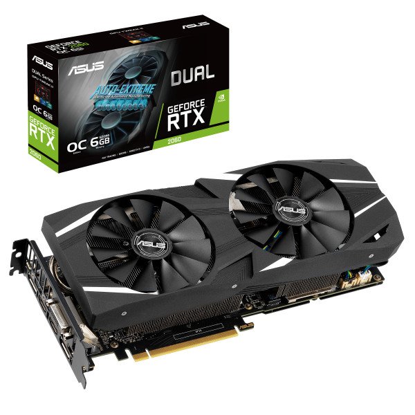 

Видеокарта ASUS GeForce RTX2060 6GB GDDR6 OC (DUAL-RTX2060-O6G)