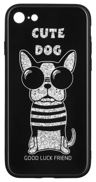 

Чeхол WK для Apple iPhone 7/8 WPC-087 Cute Dog Black