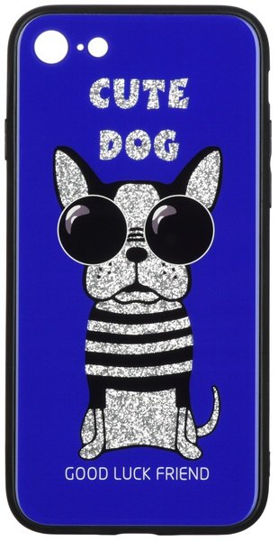 

Чeхол WK для Apple iPhone 7/8 WPC-087 Cute Dog Blue