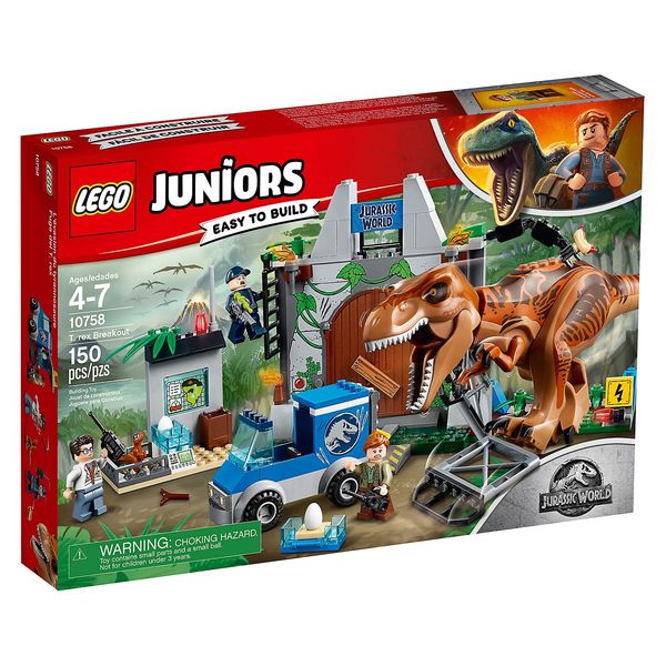 

Конструктор LEGO Juniors Побег тираннозавра (10758)
