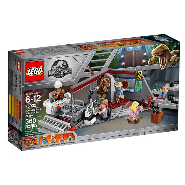 

Конструктор LEGO Jurassic World Преследование раптора (75932)