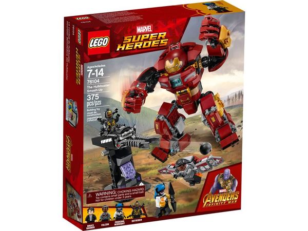 

Конструктор LEGO Super Heroes Разгром Халкбастера (76104)