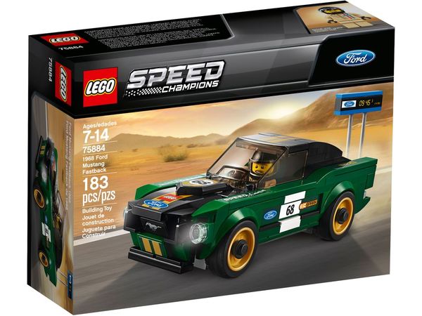

Конструктор LEGO Speed Champions Автомобиль Ford Mustang Fastback 1968 (75884)