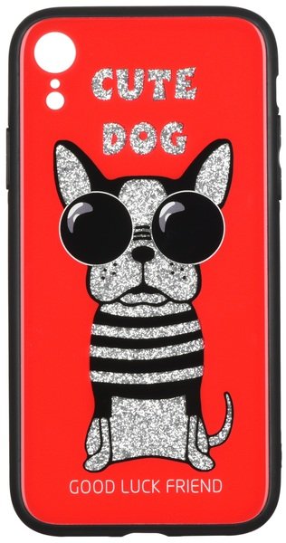 

Чeхол WK для Apple iPhone XR WPC-087 Cute Dog Red