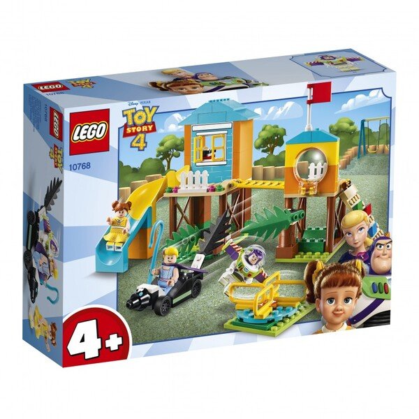 

Конструктор LEGO Juniors Приключения Базза и Бо Пип на детской площадке (10768)