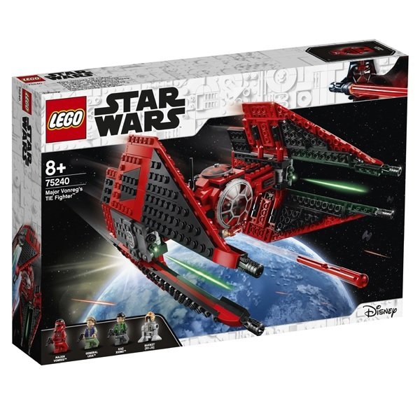 

Конструктор LEGO Star Wars Истребитель TIE майора Вонрег (75240)