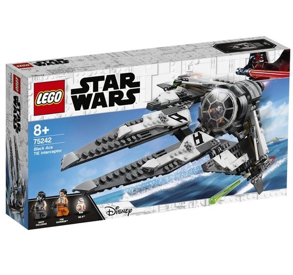 

Конструктор LEGO Star Wars Перехватчик TIE Черный ас (75242)