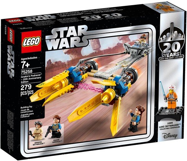 

Конструктор LEGO Star Wars Подрейсер Анакина (75258)