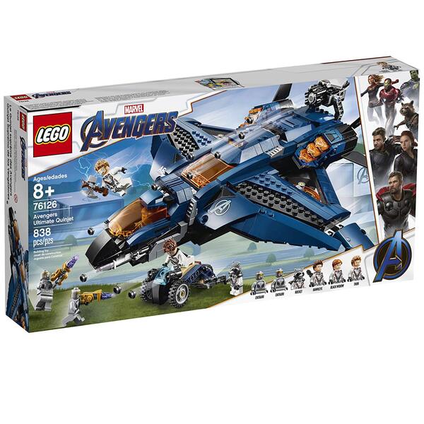 

Конструктор LEGO Super Heroes Уникальный Квинджет Мстителей (76126)
