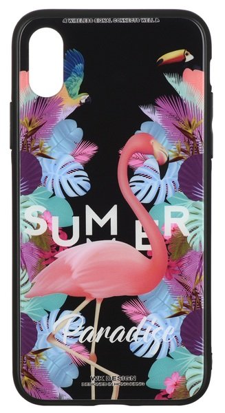 

Чeхол WK для Apple iPhone XS/X WPC-061 Flamingo