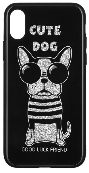

Чeхол WK для Apple iPhone XS/X WPC-087 Cute Dog Black