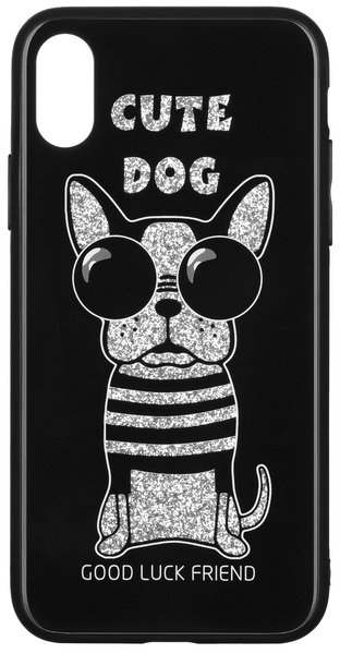 

Чeхол WK для Apple iPhone XS Max WPC-087 Cute Dog Black