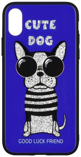 

Чeхол WK для Apple iPhone XS Max WPC-087 Cute Dog Blue
