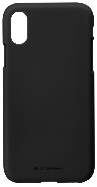 

Чехол Goospery для Apple iPhone X/XS SF Jelly Black