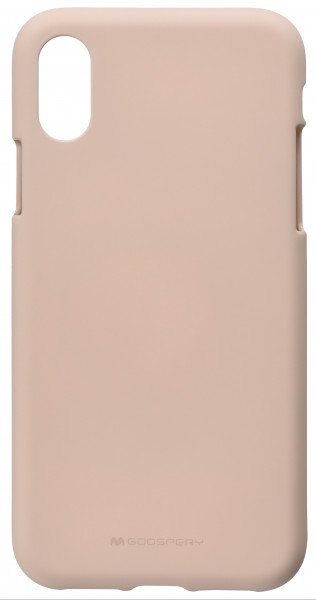 

Чехол Goospery для Apple iPhone X/XS SF Jelly Pink Sand