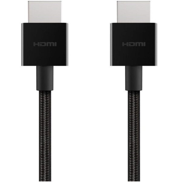 Акция на Кабель HDMI 2.1 Belkin (AM/AM) Ultra High Speed 1м Black от MOYO