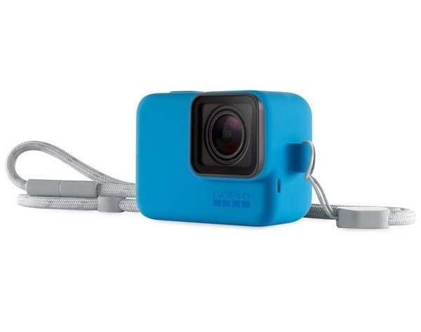 

Силиконовый чехол с ремешком GoPro Sleeve&Lanyard, Blue (ACSST-003)