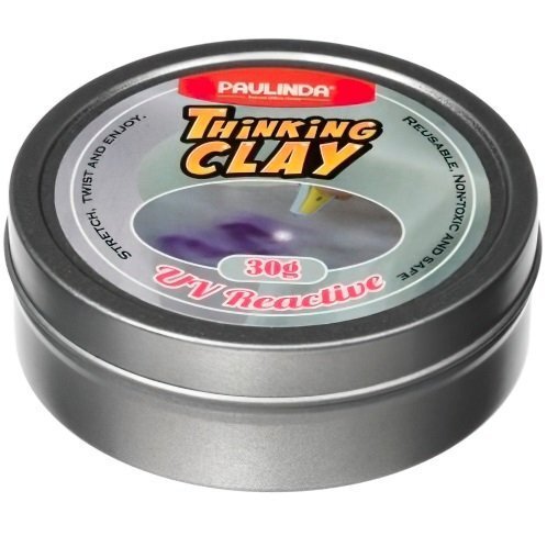 

Умный пластилин Paulinda Thinking Clay с УФ фонариком, фиолетовый 30 грамм (PL-170805-TCUV-02)