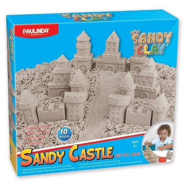

Песок для творчества Paulinda Sandy clay Sandy Замок 600 грамм, 10 единиц (PL-140022)