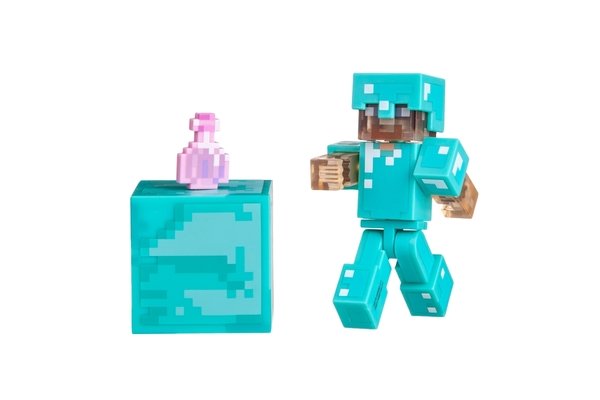

Игровая фигурка Jazwares Minecraft Стив с зельем невидимости серия 4 (19976M)