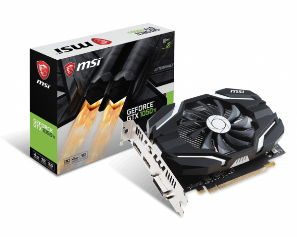 

Видеокарта MSI GeForce GTX1050 TI 4GB DDR5 OC (GF_GTX_1050_TI_4G_OCV1)