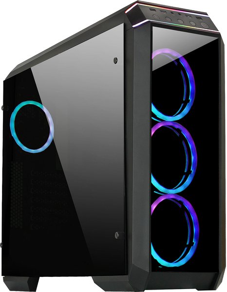

Корпус CHIEFTEC Gaming Stallion II Tempered Glass Edition (GP-02B-OP)