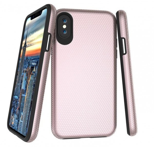 

Чeхол 2Е для iPhone X/XS Triangle Rose gold