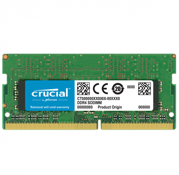 

Память для ноутбука Micron Crucial DDR4 2666 4GB 1,2V Single Rank (CT4G4SFS8266)