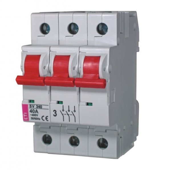 

Выключатель нагрузки ETI SV 340 3р 40A (2423323)