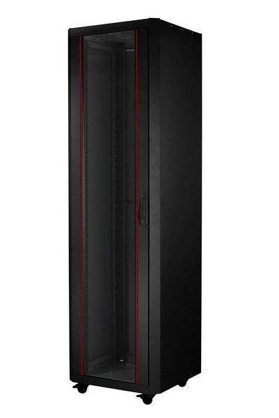 

Шкаф MIRSAN ECO 19" 42U 600x600, RAL 9005 (MR.GTE42U66.01)