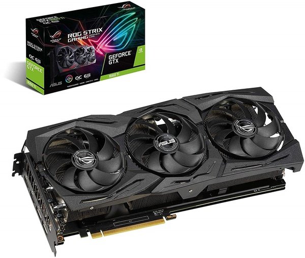 

Видеокарта ASUS GeForce GTX 1660Ti 6GB GDDR6 OC Gaming (STRIX-GTX1660TI-O6G-GAM)