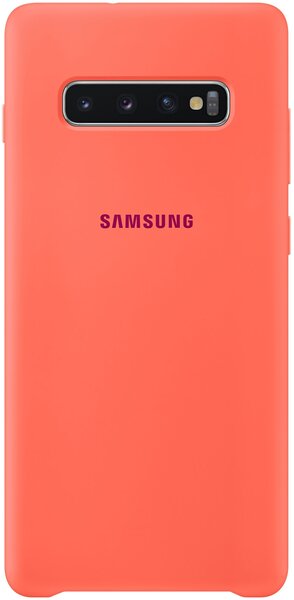 

Чехол для Samsung S10+ (G975) Silicone Cover Berry Pink
