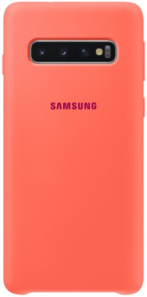 

Чехол для Samsung S10 (G973) Silicone Cover Berry Pink