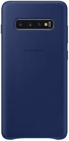 

Чехол для Samsung S10+ (G975) Leather Cover Navy