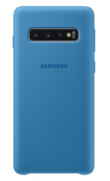 

Чехол для Samsung S10 (G973) Silicone Cover Blue