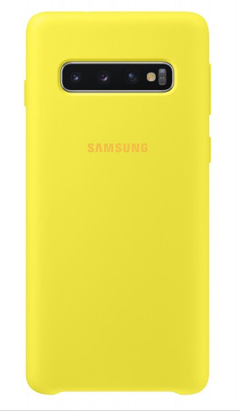 

Чехол для Samsung S10 (G973) Silicone Cover Yellow